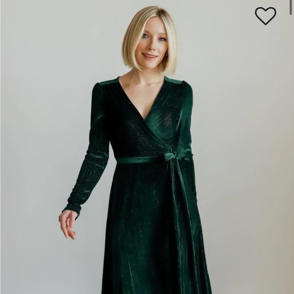 Baltic Born Serena Shimmer Wrap Dress
